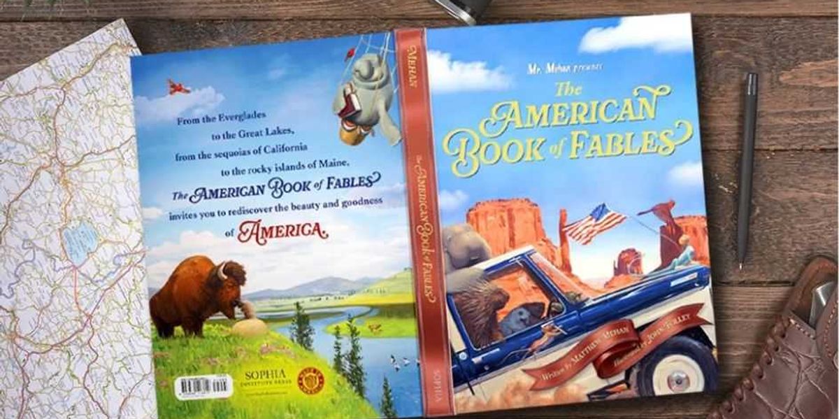theblaze's tweet photo. 'The American Book of Fables': A feast of the imagination and spirit for readers of all ages https://t.co/a9qRMcgqdT https://t.co/8su6n91P8y