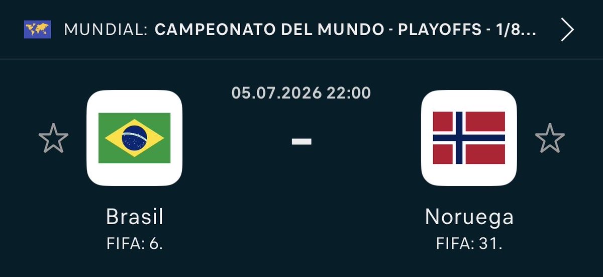 FabianFBfabi's tweet photo. Tenéis una cuota 10 para el Brasil - Noruega de forma totalmente gratuita en el primer comentario. https://t.co/gewXM3oXAR