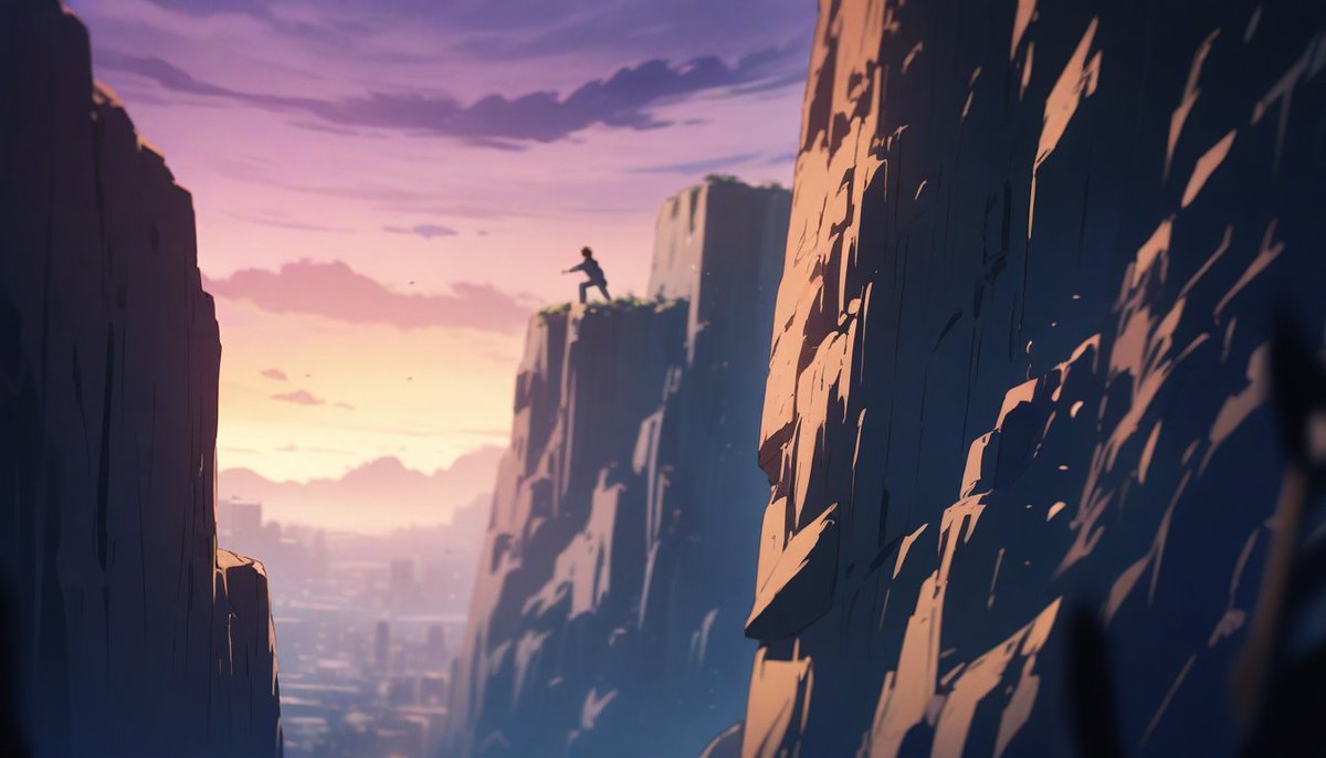 TasteDaGarden's tweet photo. this scenic view is giving me all the anime feels, just look at that sky! 🌌✨ #Anime https://t.co/UjfhnNe4ng