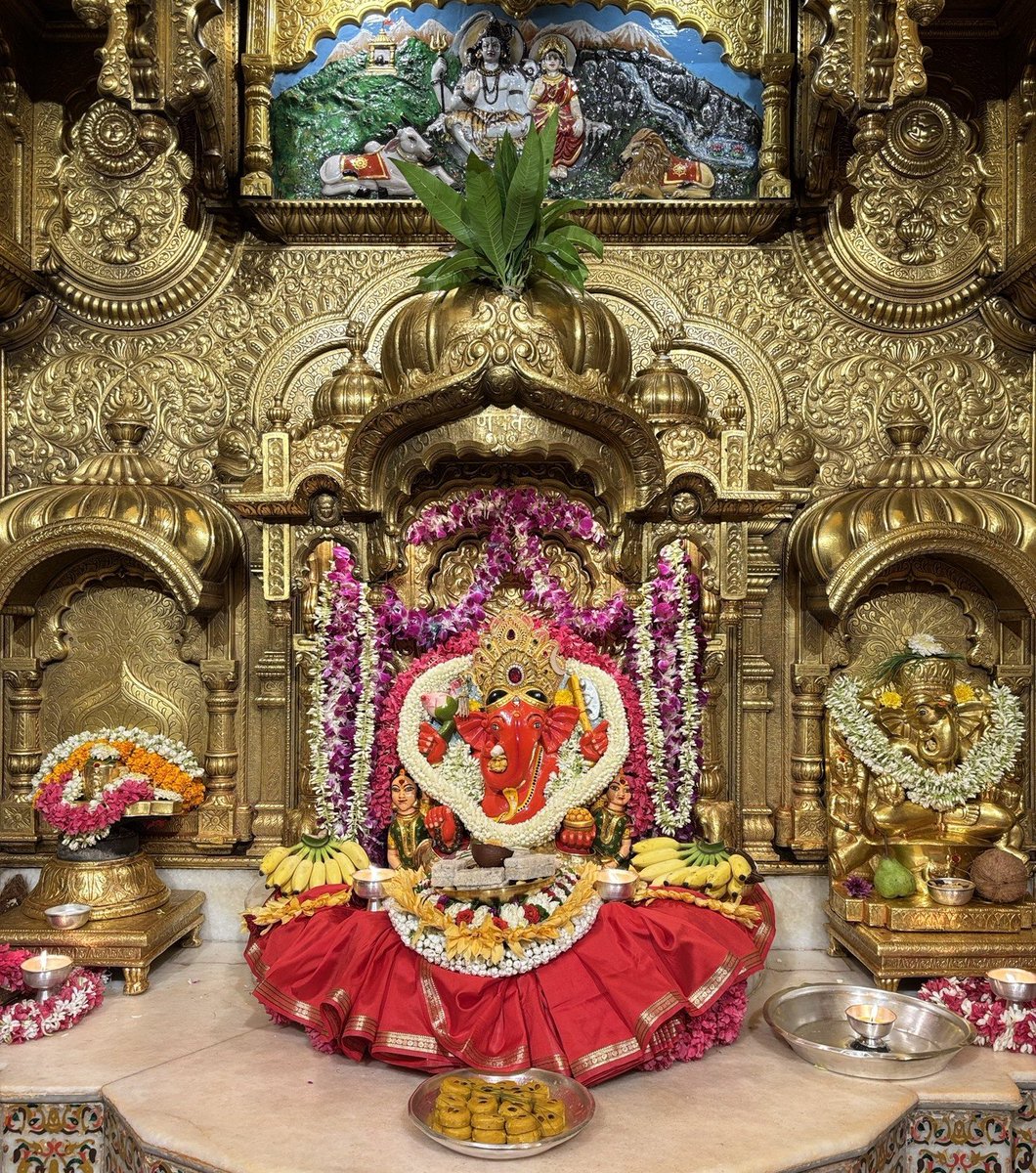 07VSR's tweet photo. गणपती बप्पा मोरया 🌺 मंगलमूर्ती मोरया 🙏०५/०७/२०२६

ॐ श्री गणेशाय नमः ॐ गं गणपतए नमो नमः श्री सिद्धिविनायक नमो नमः 🙏 https://t.co/nXAiWVIpa2