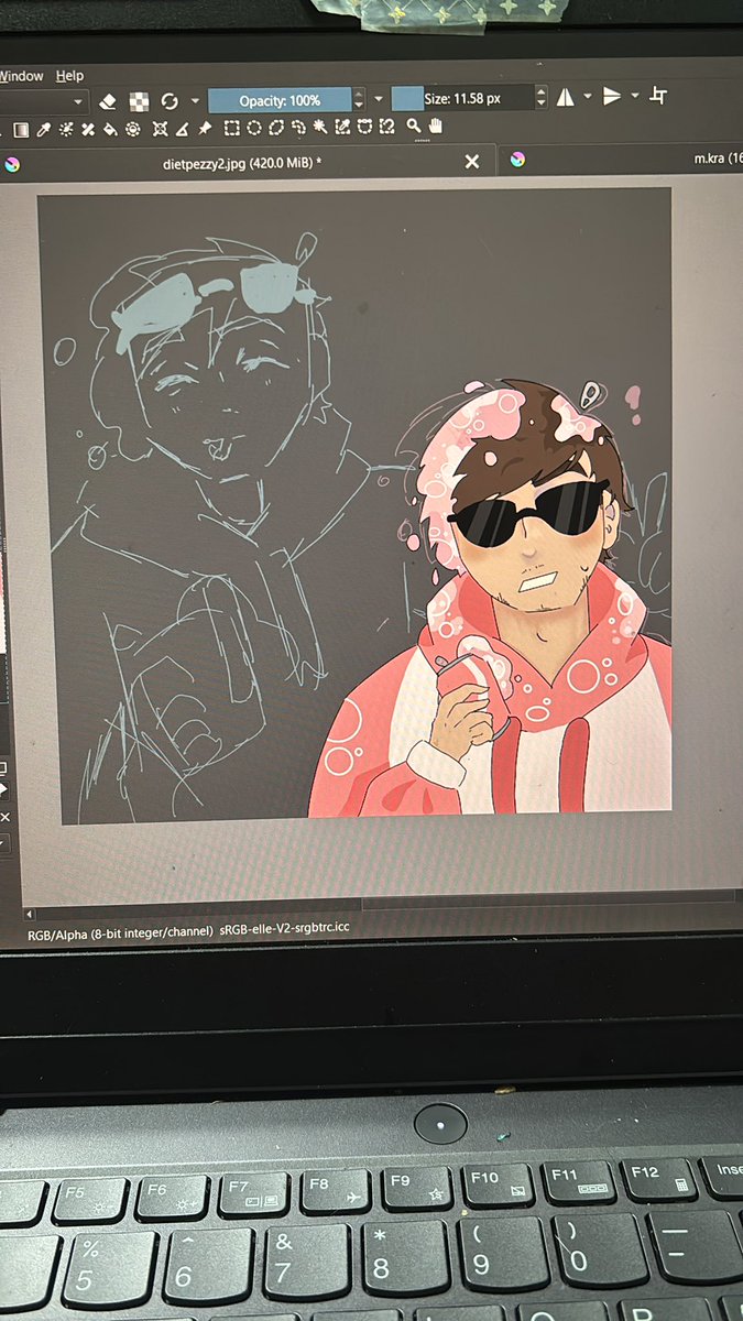 ALIENj0y's tweet photo. One done another one to go…. Then we can do larpzzy #pezzy #pezzyfanart #ohyea https://t.co/NDOTesS6al