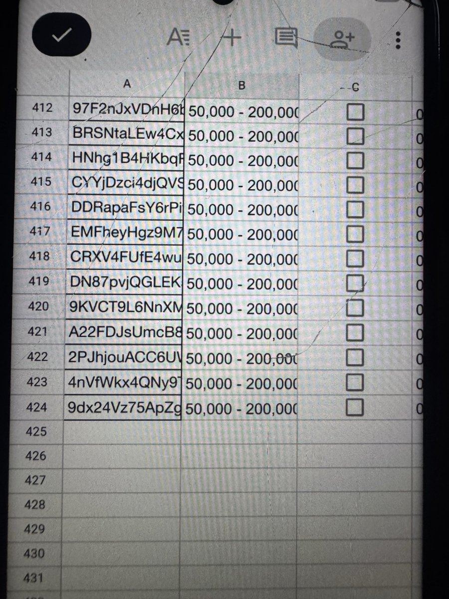 makeclipbag_'s tweet photo. .@youfadedwealth airdropping 400 wallets manually is the craziest thing I’ve seen start to happen this month lfg $FADED

T39Zgg9CUggqFVN1p3eDgKZMYXoTDLTdNwHkT3cd8pA

Adding my wallet for possible airdrop too https://t.co/mTuaqclDaK