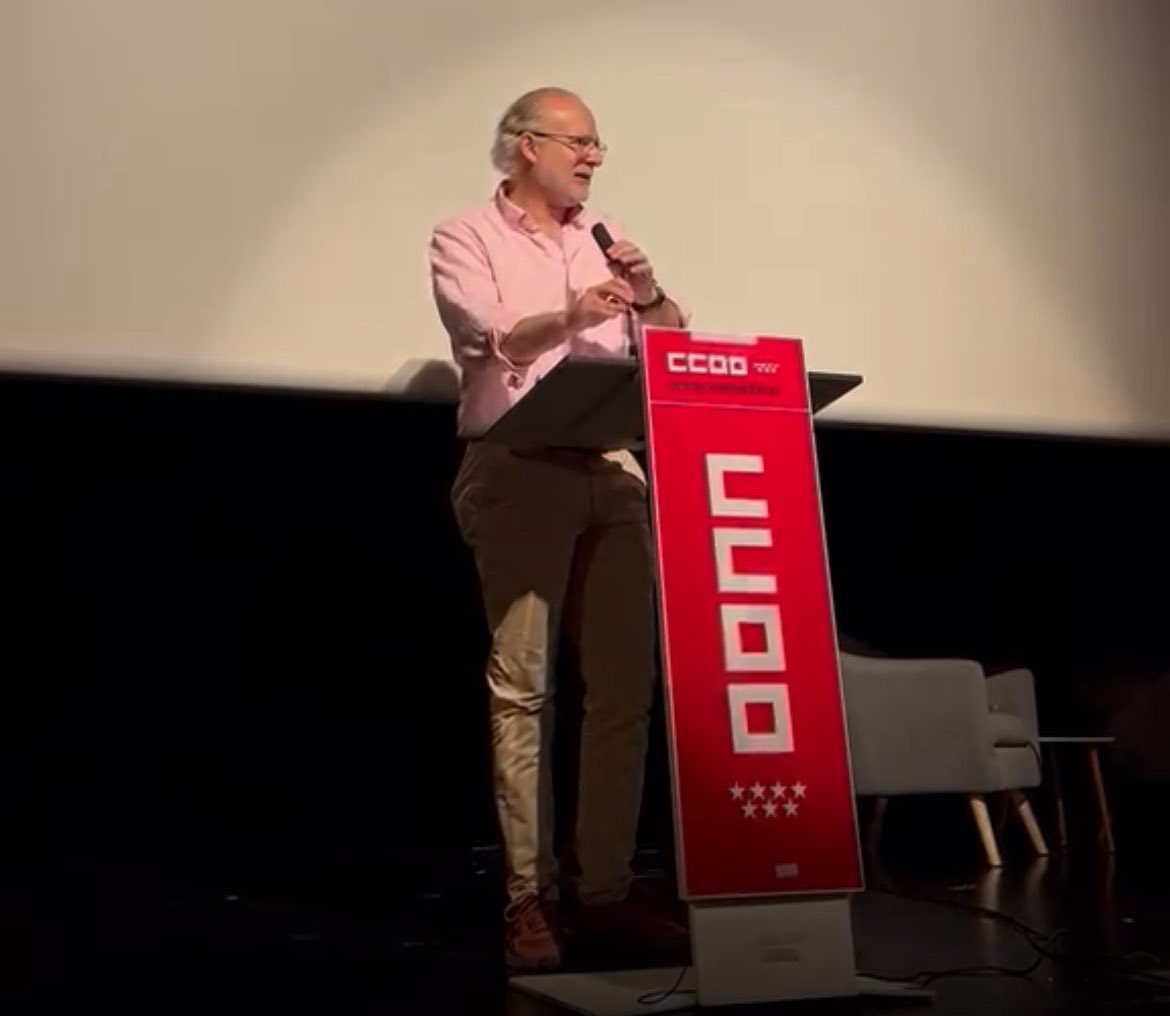 RC5Europa's tweet photo. Madrid fue escenario de la presentación de “Influjo Psíquico", un documental sobre el lawfare contra Rafael Correa.

Cuando un proyecto transforma un país, siempre incomoda a quienes defienden sus privilegios. La verdad y la democracia prevalecerán.

¡HLVS!
@MashiRafael https://t.co/X3LMGSxebB