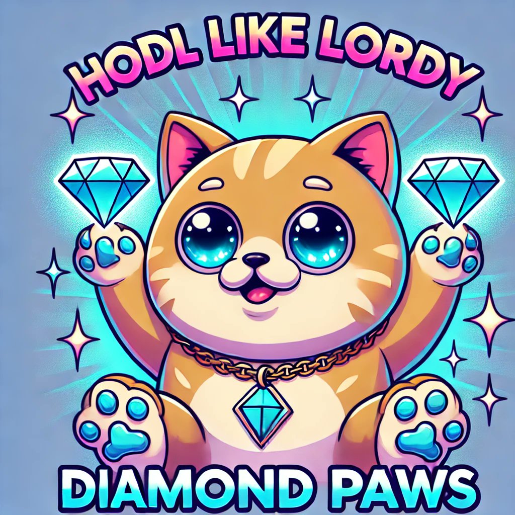 LORDY_COIN's tweet photo. Diamond paws only. LORDY ππΎ #LORDY #DiamondPaws #Solana https://t.co/TaGfk5yAmm