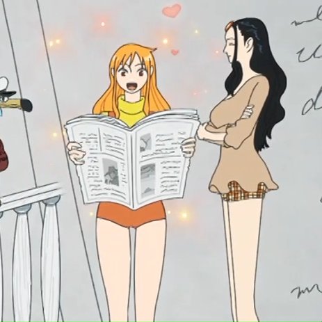fulyanime's tweet photo. Robin always listens to her yapping about fashion with love 🥹🥹 https://t.co/4ZNRJvBmGs