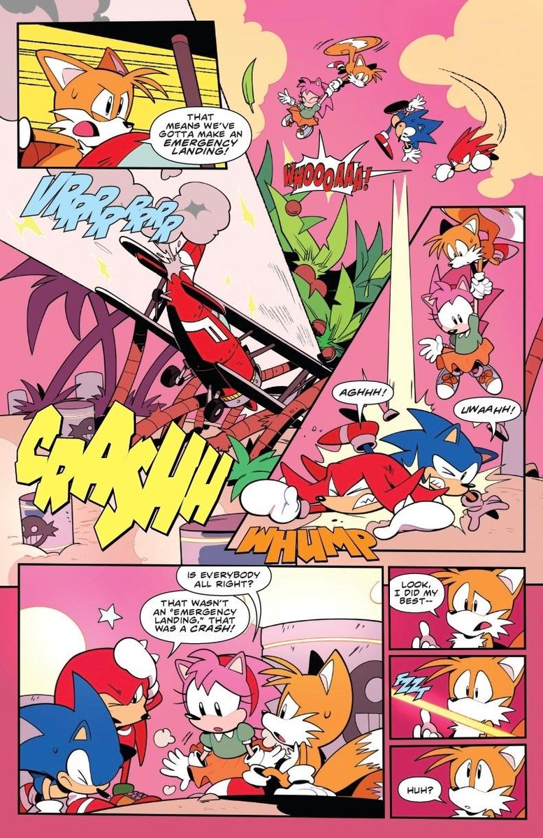 IDWSonicNews's tweet photo. Seven more preview pages for Sonic the Hedgehog: 35th Anniversary Special (1/2)

Releasing July 8th.

#IDWSonic https://t.co/xTX9ymNiW1