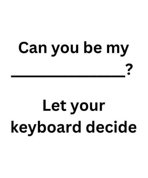 REYCALL1's tweet photo. Can you be my _______? https://t.co/fehOuQ63IH