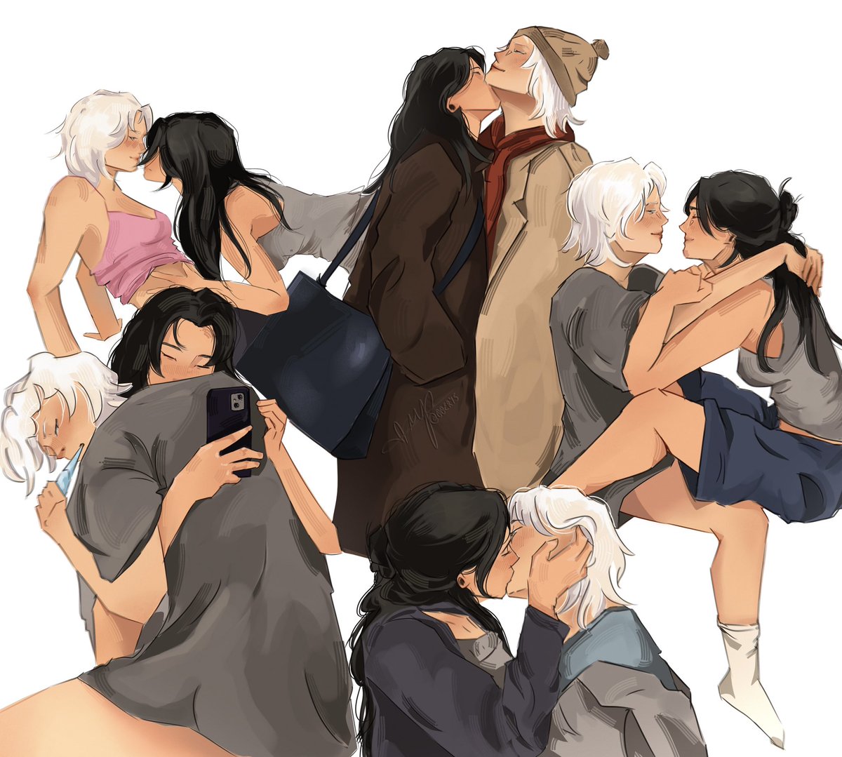 00erys's tweet photo. more yuri gego doodles #夏五 💓 https://t.co/Ijc9cNqJlu