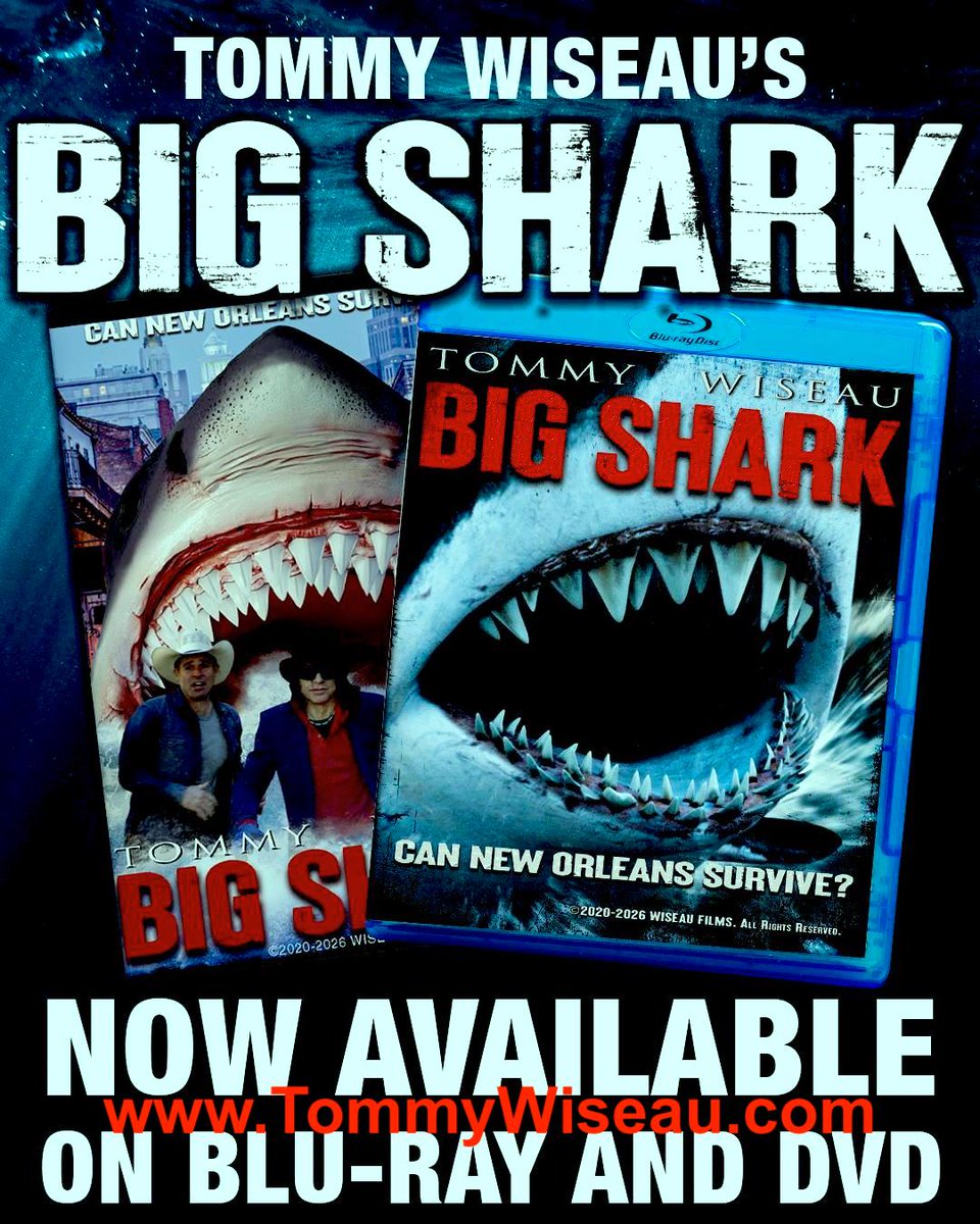 TommyWiseau's tweet photo. Big Shark NOW available on Blu-ray &amp; DVD = Fun! https://t.co/ycE0GCGQXy https://t.co/E0WNzgmMqj