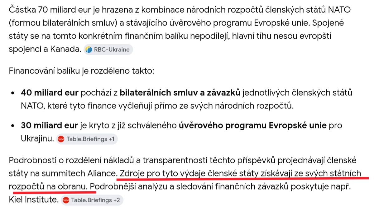 BaraBauerova's tweet photo. @TOP09cz Aha, takže my budeme zvyšovat výdaje na obranu, abychom místo nás mohli víc vyzbrojovat Ukrajinu. A vy budete první, kdo bude křičet, že pro Česko vláda nakupuje málo. https://t.co/RO1gDNiApM