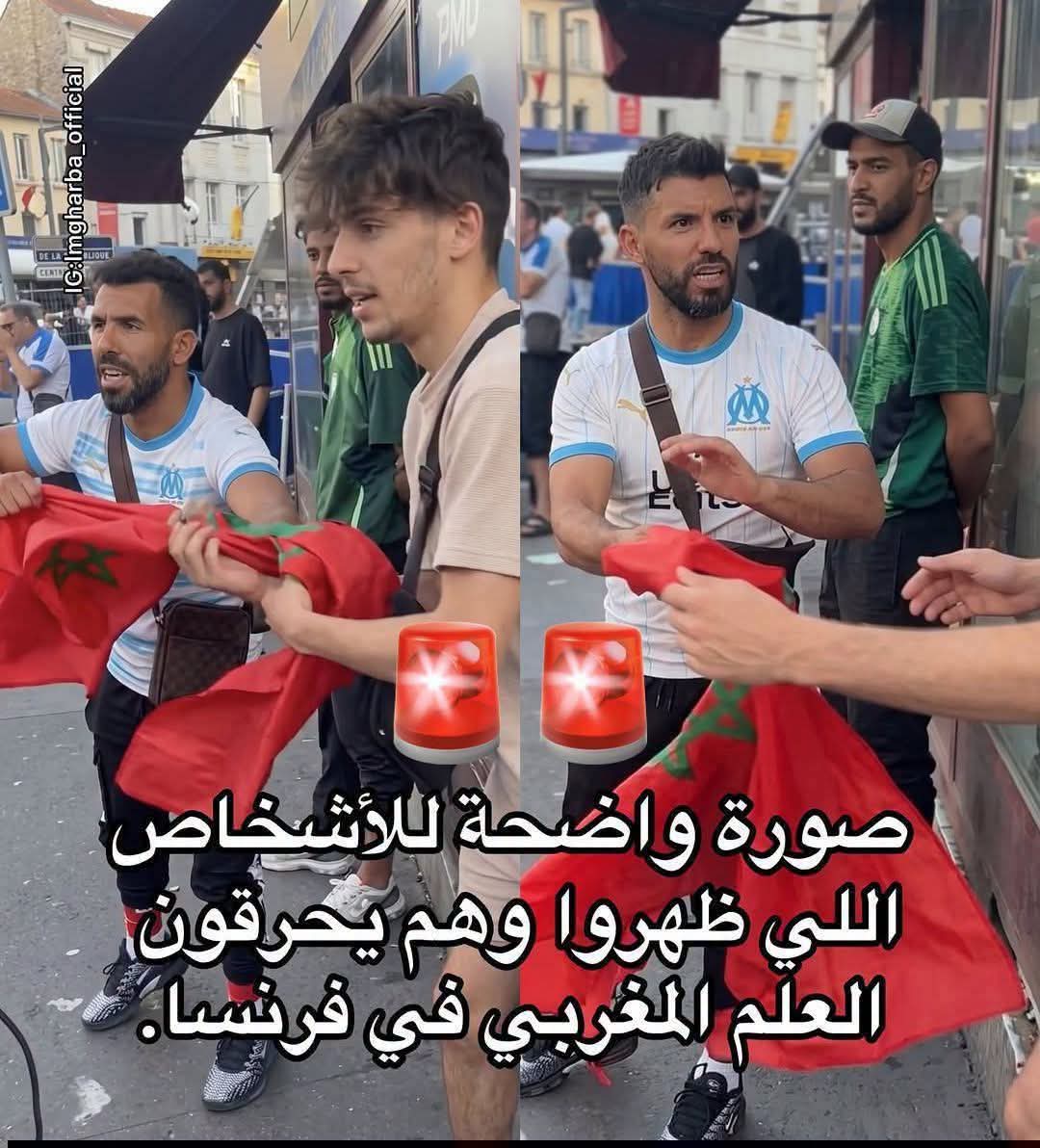 Mustapha69ma's tweet photo. 🚨ندعو جميع #المغاربة إلى مشاركة هذا #المنشور على أوسع نطاق حتى تصل الصور والفيديوهات إلى #السلطات_الفرنسية، ويتم تطبيق القانون على كل من تورط في #حرق أو #إهانة_العلم_المغربي🇲🇦
حرق الراية المغربية ليس حرية تعبير، بل فعل استفزازي حقير يعاقب عليه القانون في ظروف معينة . https://t.co/IzFj9fKxU5