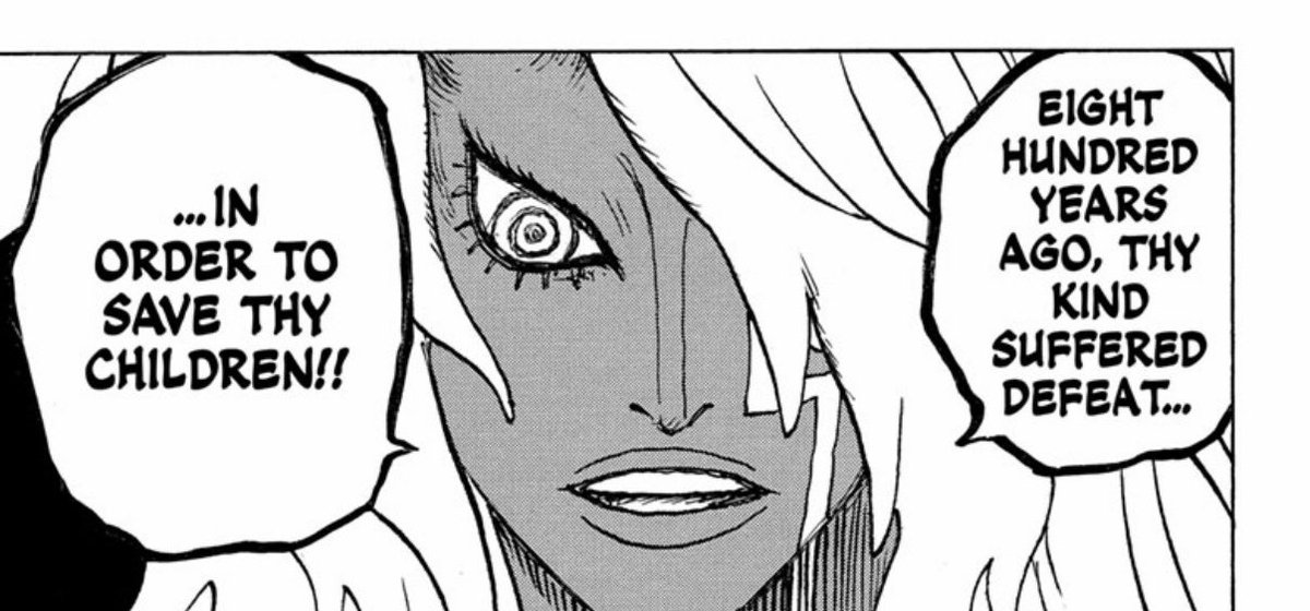 BHillig's tweet photo. Finally makes sense why no one alive today has ancestors with memories of the Void Century war. 

Seems more and more likely everyone that participated in the war died. The population of the One Piece planet are just descendants of the children left behind probably #ONEPIECE1186 https://t.co/6rxDmUviQn