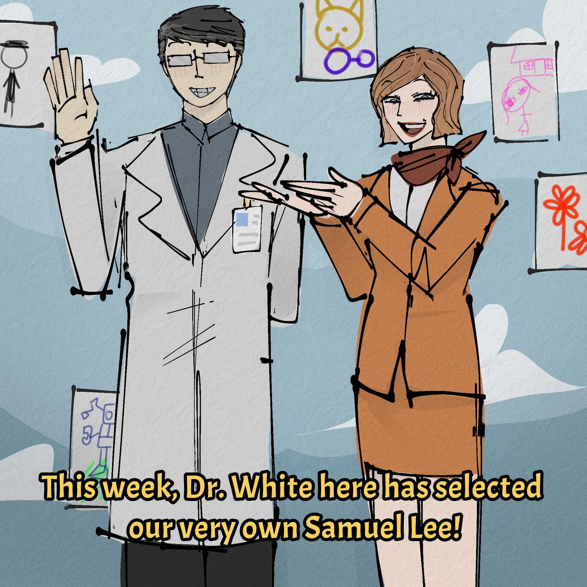 raixzpz's tweet photo. Dr. White and Ms. Brooks doodle (They're evil inlaws trust βπ₯)
#poppyplaytime #brunowhite #msbrooks https://t.co/QSux1RIah2