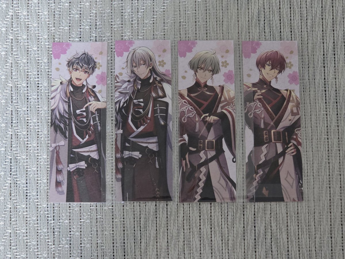 magumaguwww's tweet photo. 【交換】アイナナ 吉兆

1️⃣ポスカ
2️⃣特典
3️⃣アニメイト・エキスポ・Jリーグ
4️⃣ぱしゃこれ

【譲】一織 大和 三月 環 陸 
楽 天 龍之介 百 千 悠 トウマ

【求】壮五・巳波
1️⃣2️⃣2人まとめて
3️⃣特典は壮五と巳波含む場合ナギ①
4️⃣壮五 各③(決まり次第どちらでも)

郵送(2枚～)
31日池袋手渡し https://t.co/bF5zWoXTsJ