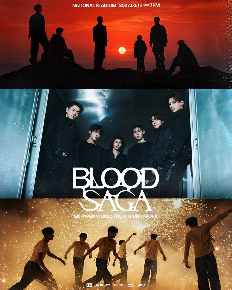 TFTickets's tweet photo. ENHYPEN Blood Saga in Singapore

➡️ Weverse Engene Fanclub Membership Presale Codes
(Usable for Singapore) @ $8 SGD

Order Form: https://t.co/u2dsU9OOUJ

🎫 https://t.co/At9mohQOVs

#ENHYPEN #엔하이픈
#EN_WORLDTOUR_BLOODSAGA
#BLOODSAGA_IN_SINGAPORE
#iMeSG #iMeAsia https://t.co/j1rWuXQZV3