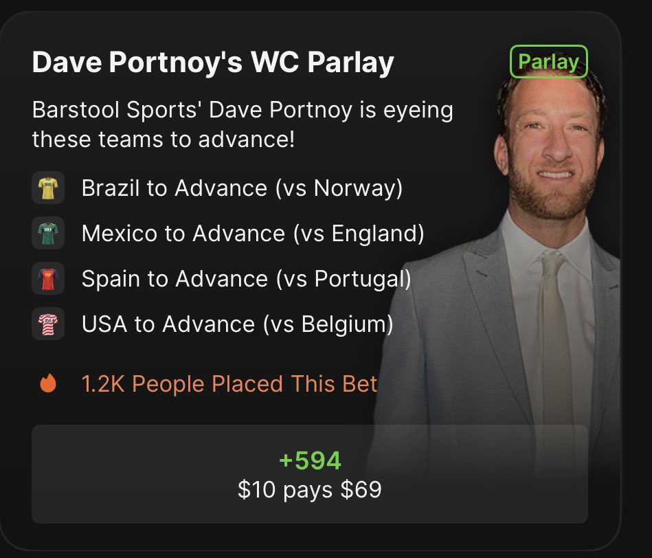 Dave Portnoy tweet media