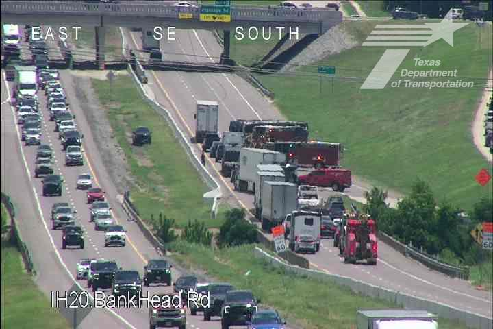 ParkerCounty/#Weatherford: Major Crash has all lanes closed EB IH