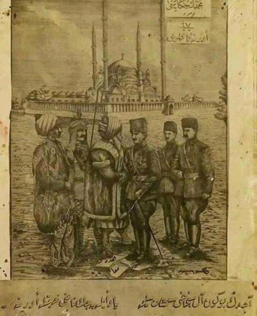 Halkiyatcilik's tweet photo. Avrupalı Hariciye Nazırları'nın Padişah ve Halife'nin canına kefil olduğu, Elçilerin hangi camilerin kilise olacağına karar verdiği, İngiliz bir çavuşun koca Sadrazam'ı karakola çektiği, kafirlerce çiğnenmiş Müslüman Türk yurdunun izzet ve şerefinin kurtuluşuna bu ismi veriyoruz. https://t.co/XlpC6xDfRl