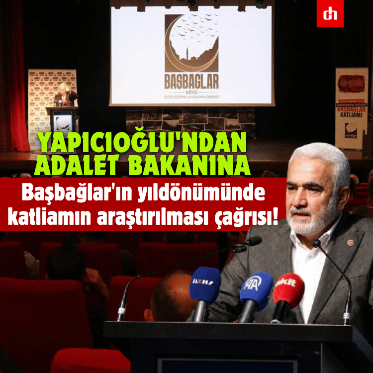 Dogruhaber's tweet photo. Yapıcıoğlu'ndan Adalet Bakanına Başbağlar'ın yıldönümünde katliamın araştırılması çağrısı! 
https://t.co/q5GNQyJrAX https://t.co/pi46FNXVhO
