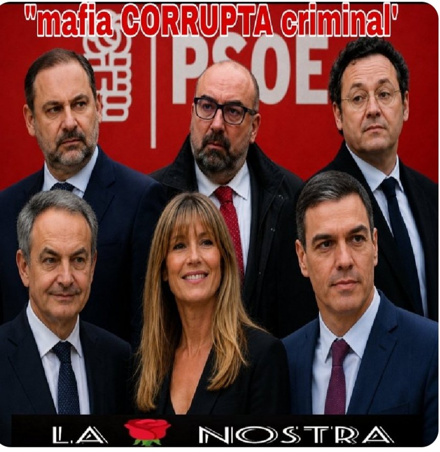 muro_'s tweet photo. @BetaniaTv @eldebate_com #PsoeOrganizaciónCriminal 
#PsoeOrganizaciónTerrorista 
#PsoeDesmantelarEsaMafia
#Psoe-IlegalizarEse"Partido"
#PedroSanchezDimisión
#PedroSanchezPrisiónYtirar🔑
#PSdimisión
#PSicópata
#ZPdepredadorDeVzla
#ZapateroTraidor🇪🇦
#ZapateroCriminal
#ZapateroCorrupción
#ZapateroAsuPrisión https://t.co/YwWiwabkY4