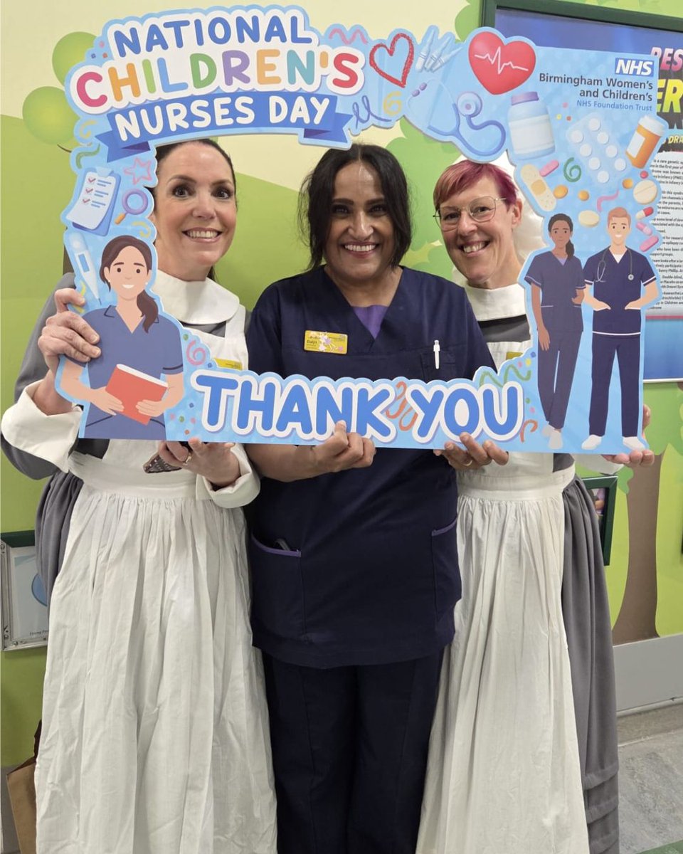 Bham_Childrens's tweet photo. This week we’ve been celebrating the first National Children’s Nurses Day with our wonderful colleagues and community ❤️

Thank you to our children’s nurses for being by the side of our children, young people and families 💕 https://t.co/WlM4cFj9NT