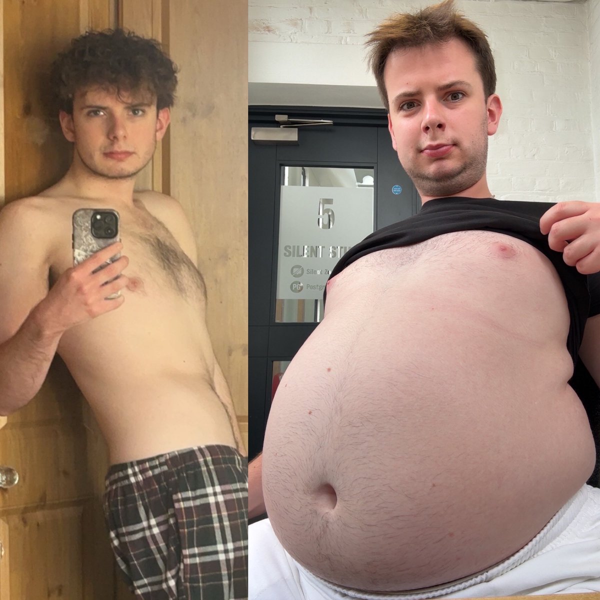 Hanselblimp's tweet photo. 140-240 lbs

Today marks 100 pounds gained, I’d like to thank everyone who has been on this journey with me, it has been an adventure watching myself swell like a balloon and I’ve met so many great people because of this community so thank you all for sticking around 😁🐷😉 https://t.co/iJb5HCZwb9
