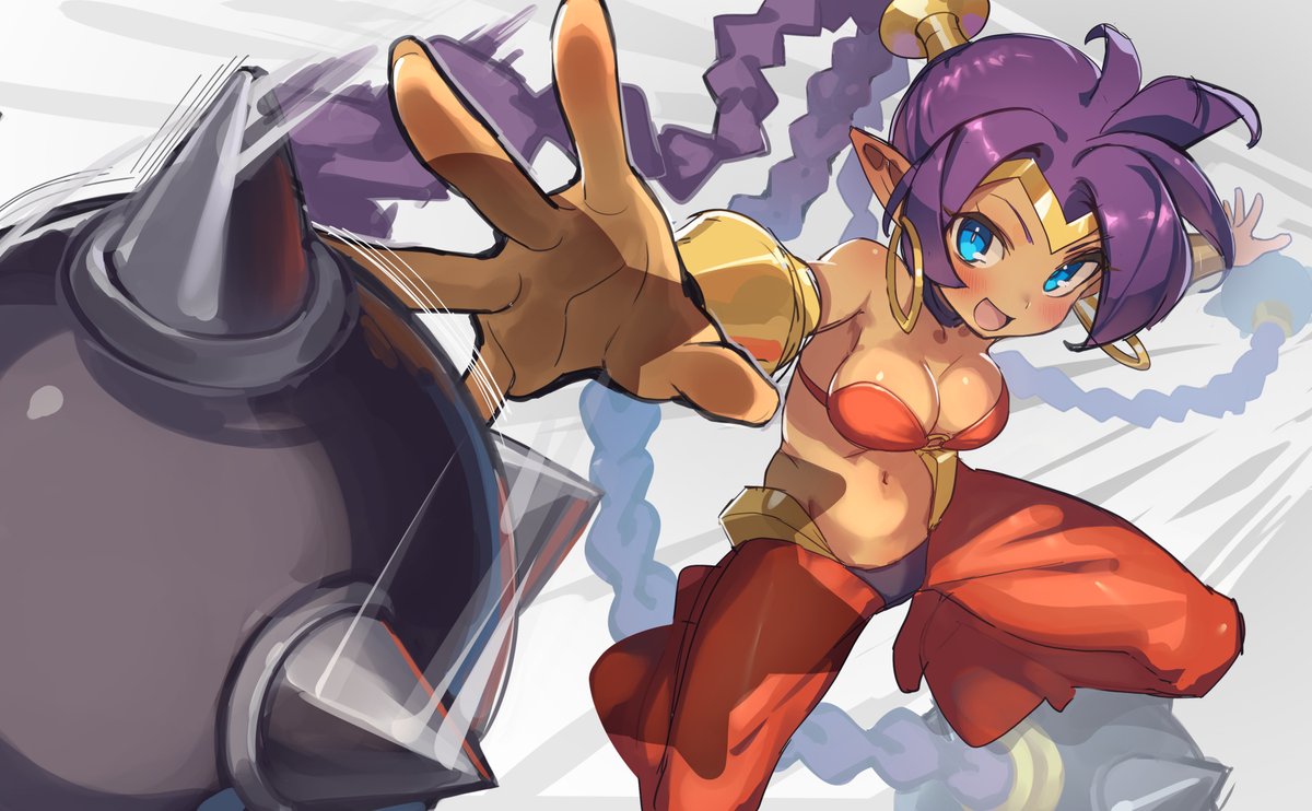 LifeisPI314's tweet photo. Her hair whip got a heavy upgrade…! ✨
#Shantae https://t.co/Chr9TQ97K2