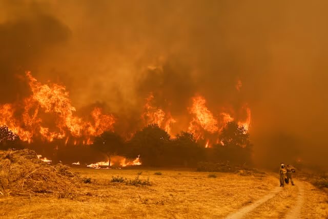 leon70225's tweet photo. 🚨 BREAKING: Record-breaking July 4 heat linked to at least 25 deaths as dangerous storms and flooding threats hit the East Coast.

Wildfires raging across Portugal, Greece &amp; Spain with toxic smoke warnings. Millions bracing for more extreme weather this week. https://t.co/ofwvAXDPID
