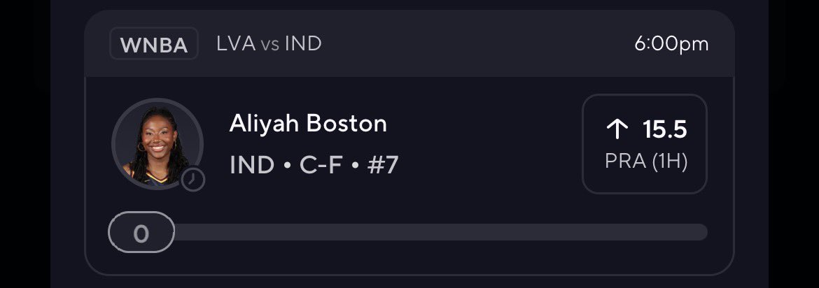 C3RACKS's tweet photo. WNBA POTD 🏀

SHOULD BE EASY ESPECIALLY WITHOUT AJA 🫡

12-2 WNBA RUN 🔥🔥

#WNBATwitter #PrizePicks #potd #wnba #Gambling𝕏 #GamblingCommunity 

❤️ if your tailing https://t.co/wVb8G4pxPL