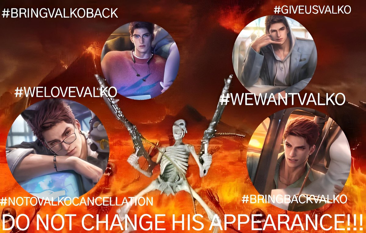 megustaleerfics's tweet photo. @Love_Deepspace #BRINGBACKVALKO #ValkoDeservesAChange We want Valko back just the way he is https://t.co/3YovTtb47k