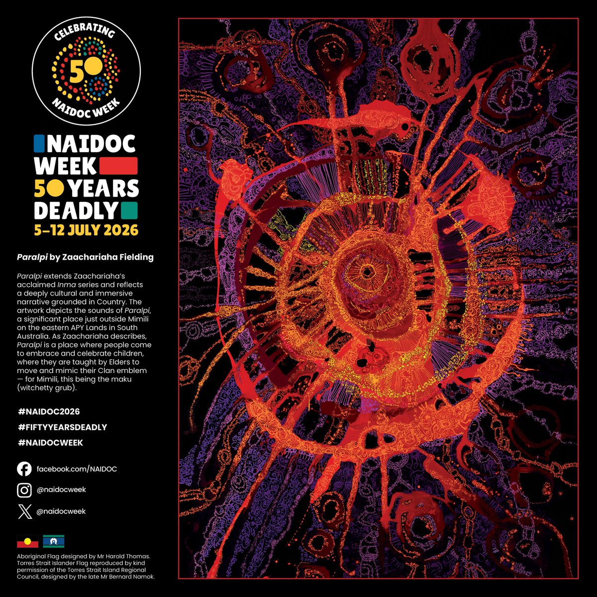 AUSinUA's tweet photo. Each year, Australia dedicates a week to celebrating its First Nations peoples — their stories, cultures and contributions. 

This @naidocweek, Australia is committed to amplifying those voices on the world stage.

#NAIDOC2026 #50YearsOfDeadly https://t.co/PwrvxHkXvK