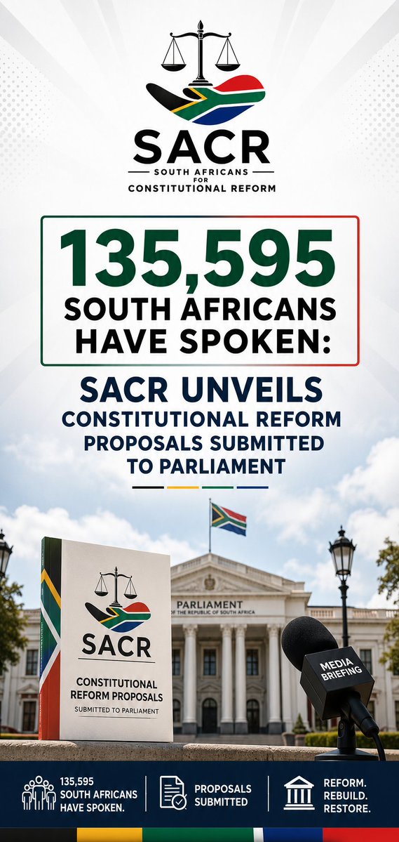 sacr_official1's tweet photo. SACR MEDIA BRIEFING INVITATION #sacr #ConstitutionalReform #southafrican #southafrica #media #update @Princymthombeni https://t.co/ubBnH0fGci