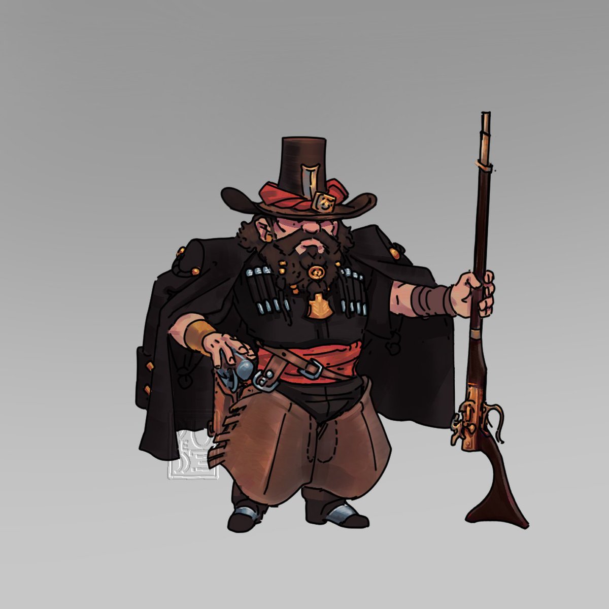 peple_cc's tweet photo. Powderwagon Master - head of the caravan
#western #fantasy #dwarf https://t.co/ERYJ2dWSdJ