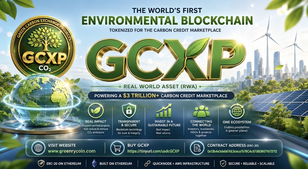 GCXP-Green Carbon Exchange Projects tweet media