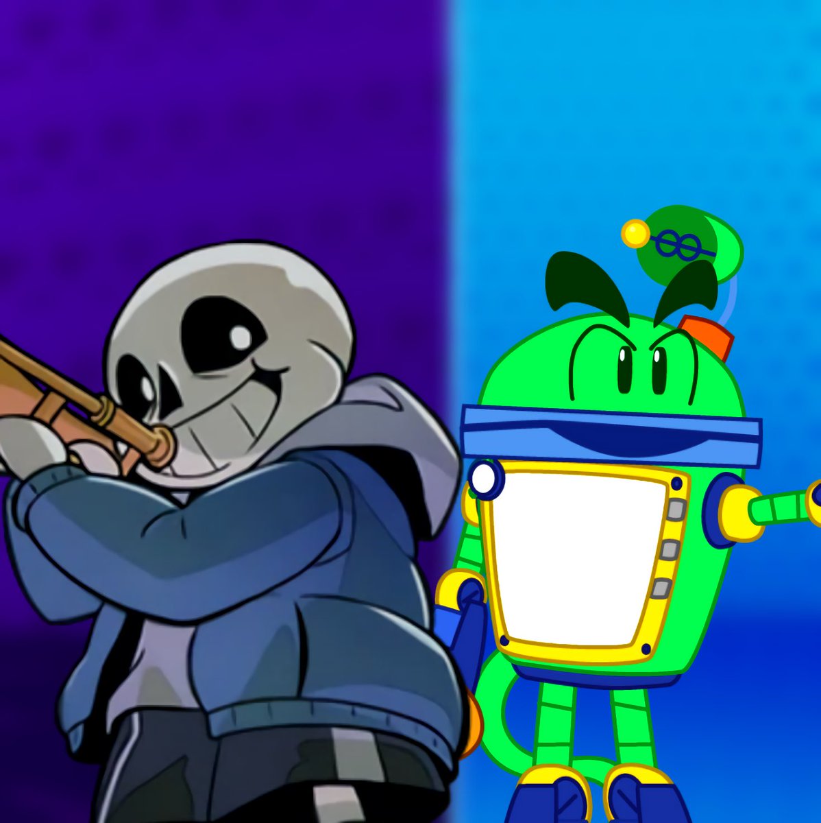 JoseRam00152555's tweet photo. A little duo i made up
Hope best robot Friend like it https://t.co/nd7vbx3Gct