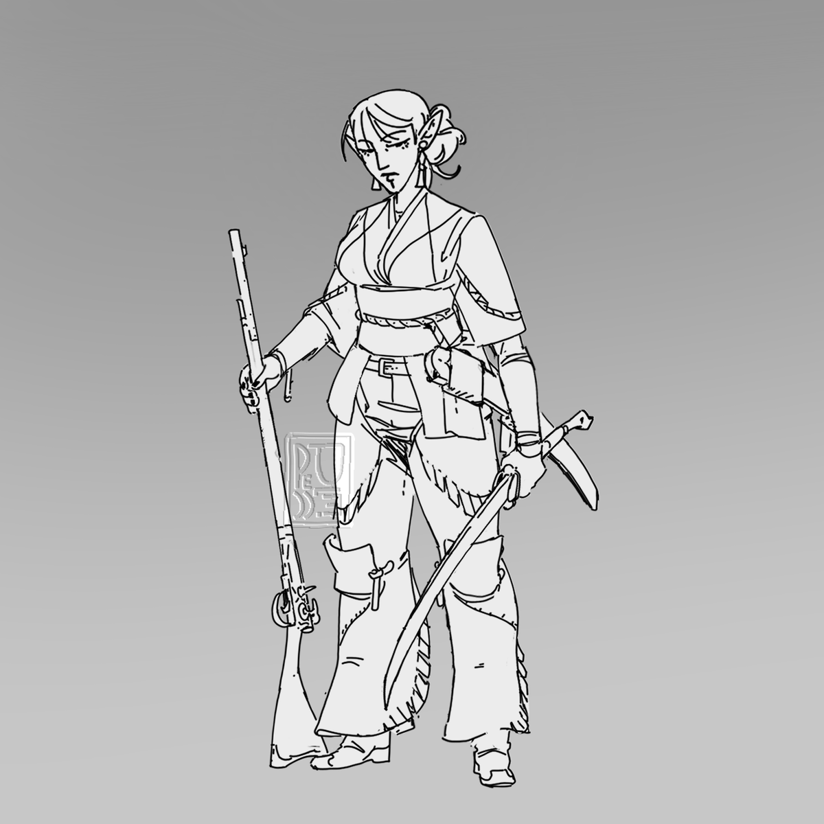 peple_cc's tweet photo. Exile runner - westasy elf #western #fantasy https://t.co/6e1aEDmCDq