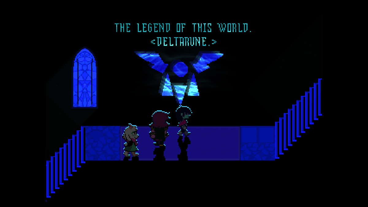 Arodnap__'s tweet photo. i cannot word it in a way that makes sense, but i think that chapter 4 (for now) is the embodiment of what Undertale makes me feel TRANSFERRED into Deltarune, the whole dark world in this chapter for me it's gonna remain as one of the most remarkables even after chapter 7 https://t.co/hoqZH9GozV