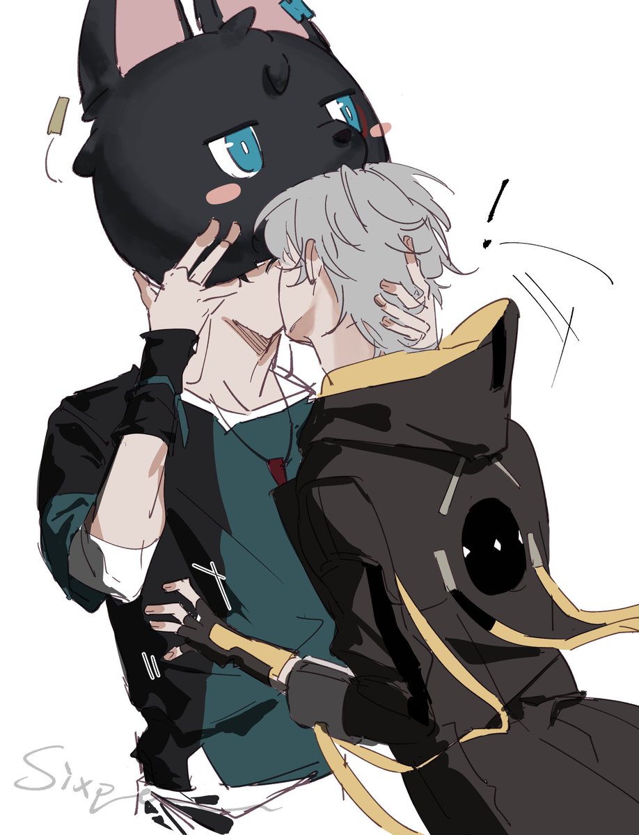 popo_tenmask's tweet photo. 【代發】

一般来说，头套是不摘的

#丹穹 #dancae https://t.co/LieNDWBY85