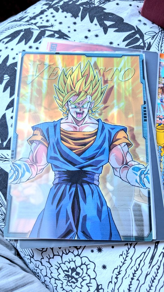 Dbzcollection's tweet photo. #Vegetto 
Fusion potala #Vegeta #Songoku
#DragonBallZ #Dbz https://t.co/aWDfmm1Hrz
