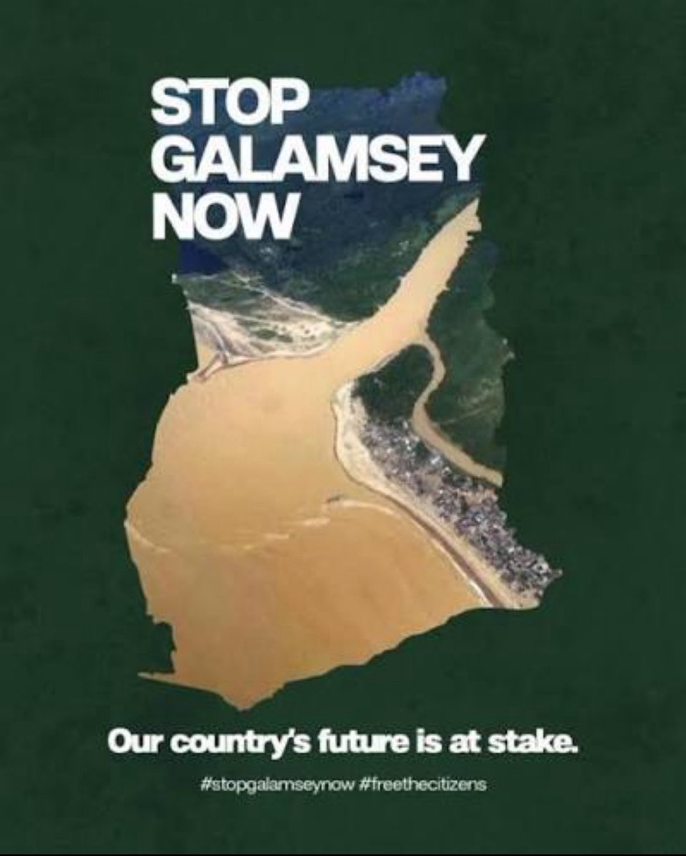 kobbesmith's tweet photo. #StopGalamseyNow https://t.co/aacnylkpAV