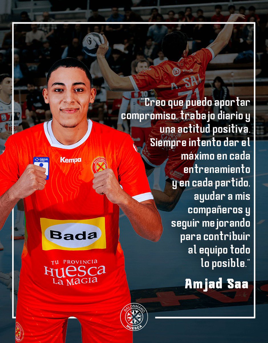BmHuesca's tweet photo. 🤝🏽 𝗔𝗠𝗝𝗔𝗗 𝗦𝗔𝗔 𝗠𝗔𝗡𝗧𝗜𝗘𝗡𝗘 𝗦𝗨 𝗩𝗜𝗡𝗖𝗨𝗟𝗔𝗖𝗜𝗢́𝗡 𝗔𝗟 𝗕𝗔𝗗𝗔 𝗛𝗨𝗘𝗦𝗖𝗔

➕ Info en nuestra web https://t.co/Fddybi4QIP

 #EntaltoPalacio #VenVolveras #BadaHuesca #HuescaLaMagia #LigaNexusEnergíaASOBAL https://t.co/x9AMO6yIFc