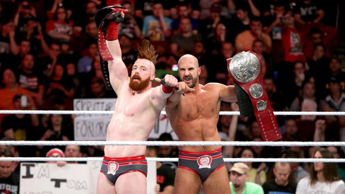 WrestleFeatures's tweet photo. One of the greatest tag teams of all time. https://t.co/5KnQJ4AqZi