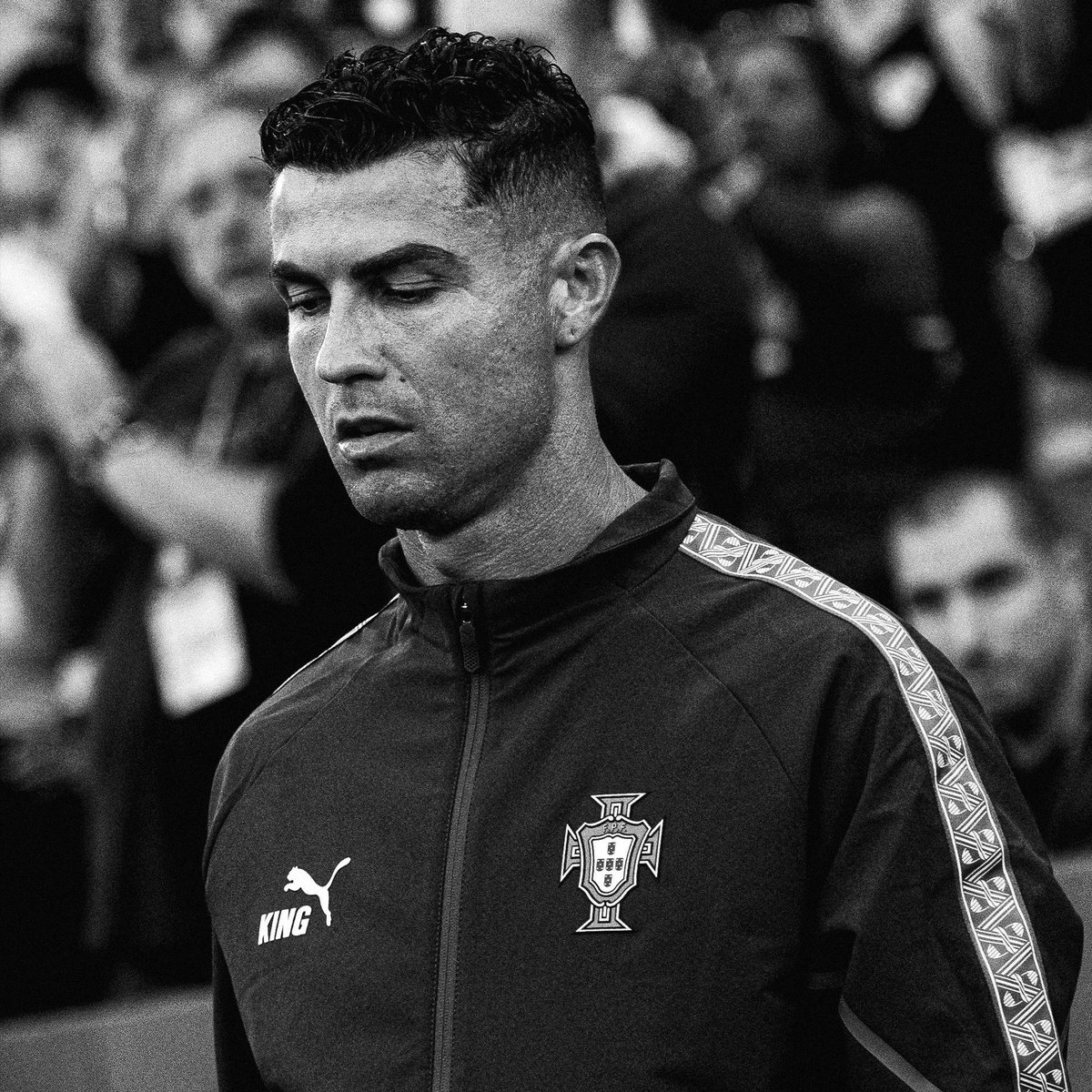 LaLigaBR's tweet photo. 🎙️Cristiano Ronaldo: “Posso anunciar que esta é a minha ÚLTIMA Copa do Mundo." https://t.co/q5R4xkm57c
