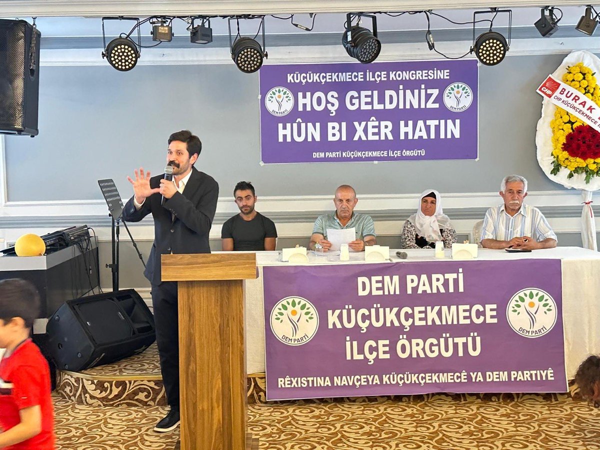 dempartistanbul's tweet photo. İl Eş Başkanımız Çınar Altan'ın katılımıyla Küçükçekmece İlçe Örgütümüzün 3. Olağan Kongresi'ni gerçekleştirdik.Görevi devreden yönetime emekleri için teşekkür ediyor, yeni yönetime başarılar diliyoruz.

Barışı ve demokratik toplumu birlikte inşa edecek, demokratik siyaset mücadelemizi kararlılıkla büyüteceğiz.