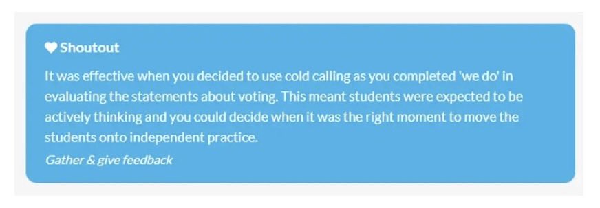 MissCole279's tweet photo. Since doing CPD on teacher agency with leaders at the start of this half term, they have been encouraged to use @Steplab_co to praise teachers’ decision making and using their adaptive expertise. 

Here are two great examples. Looking forward to building on this next year! 🤓 https://t.co/oKCgRaYKme