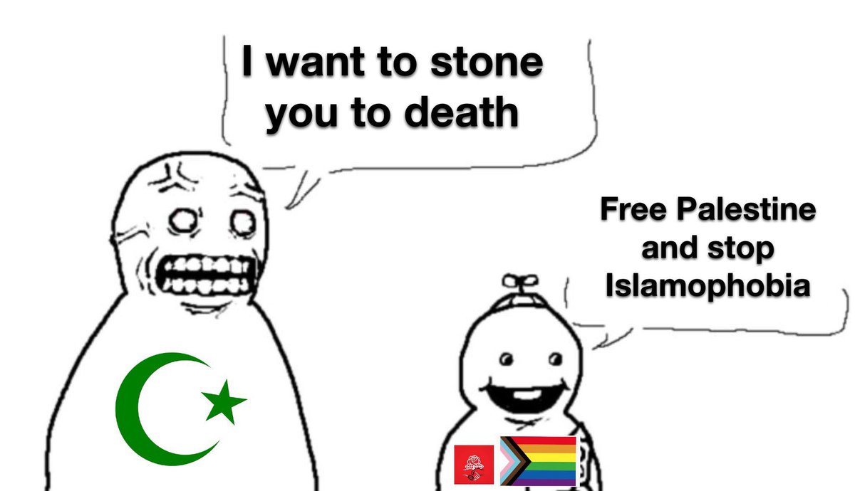 AsynjaProxy's tweet photo. @AfgZoroastrian Liberals are martyrs and they feel connected to Muslim martyrs even Muslims would kill the left. https://t.co/Y2YQTDgPvk