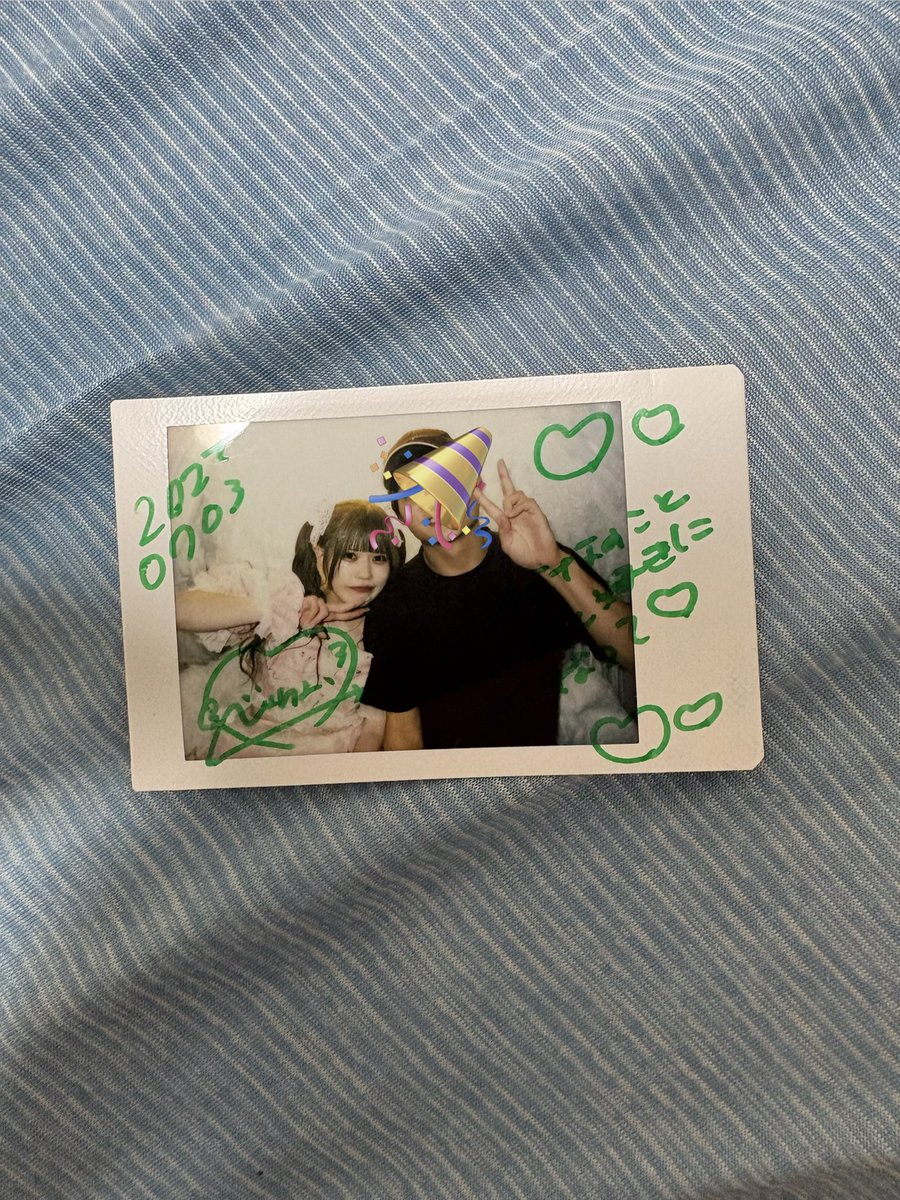 hrk300189's tweet photo. 生誕行けなくて大変申し訳ないですが、うたげフェスはとても楽しみにしてます！笑
特に特典会が、、笑笑

あとお誕生日おめでとうございました🎉
去年の生誕が懐かしいですね♪

#なたん日記 https://t.co/W5C4Xgdj5o