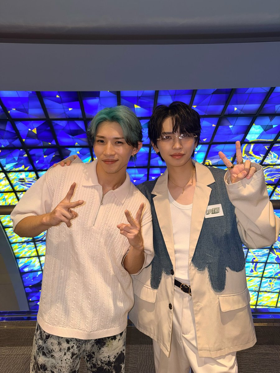 genki17staff's tweet photo. 久しぶりだね！！
また会おうね！！@RIKU_H_official https://t.co/x8airKWY3p