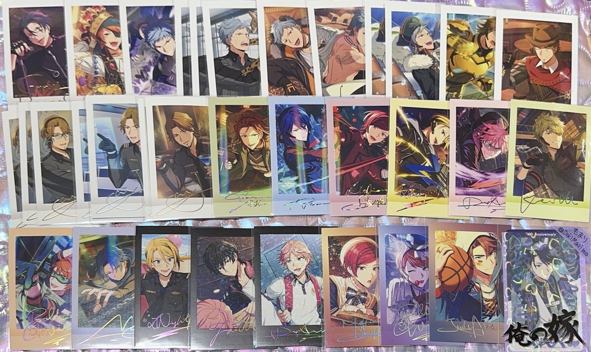 DokiMarimo's tweet photo. 交換 エリオス ぱしゃ クリカ オーロラ 特典

譲
画像1〜5枚目

求
画像6枚目の絵柄のブラッド(キース)

※異種交換可(差額無し)
※箔押しは箔押し同士、または神官絵柄との交換
※都内手渡し、郵送可
↓ https://t.co/fOR69HqVSq