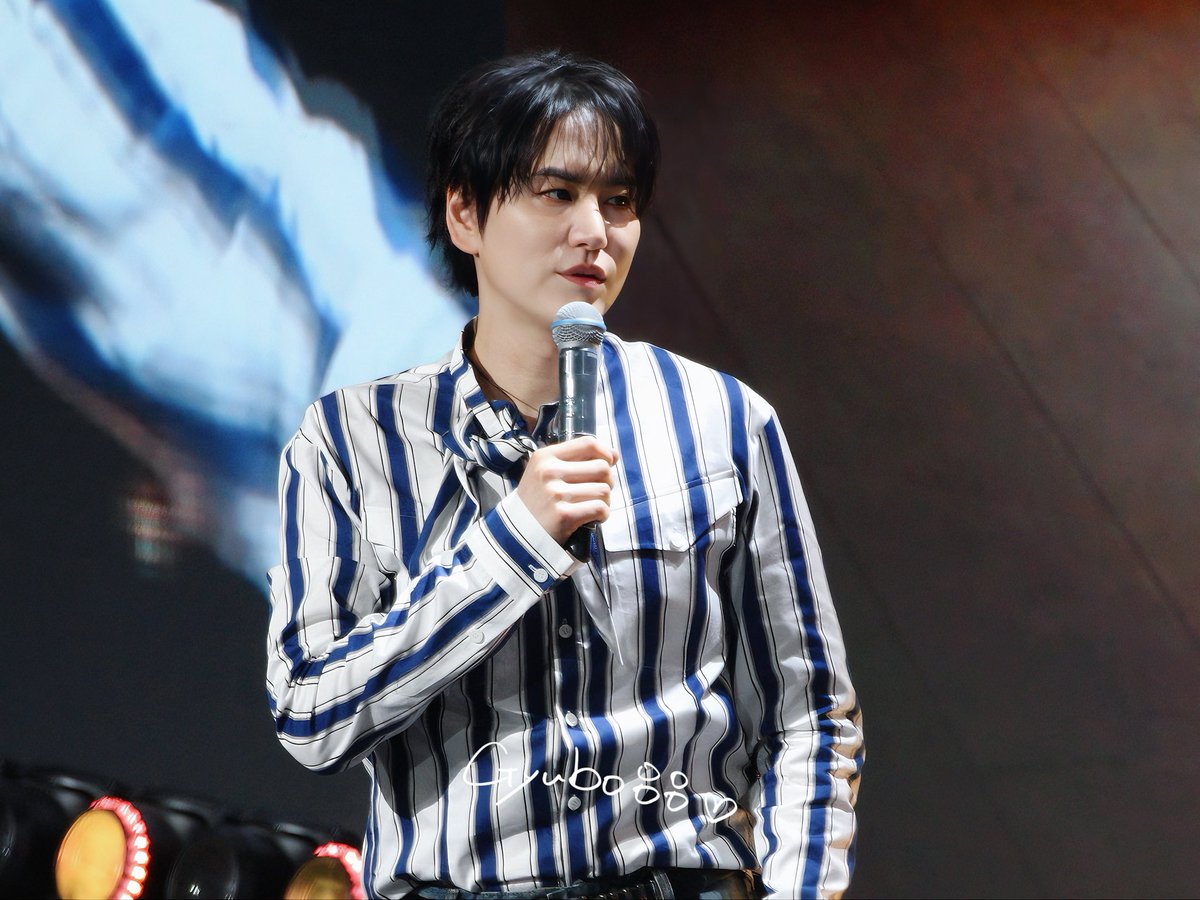 gyubo88's tweet photo. 260705 규현 20th Anniversary Fanmeeting “Hotel 203” in SH Pt.3

#규현 #KYUHYUN 
#キュヒョン #圭贤 https://t.co/vJM2qVe87j